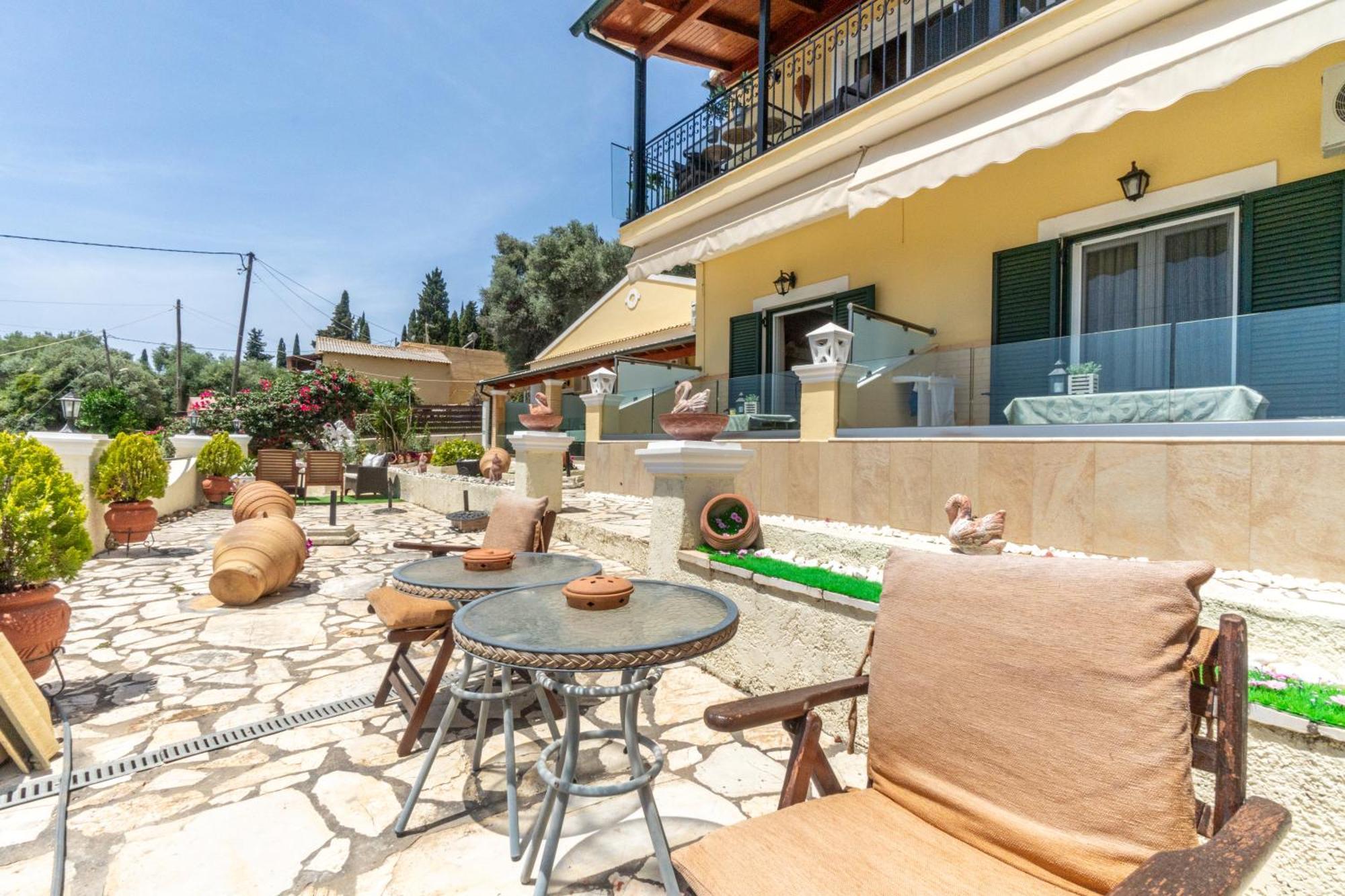 Angela Panorama Villa Paleokastritsa Exterior photo