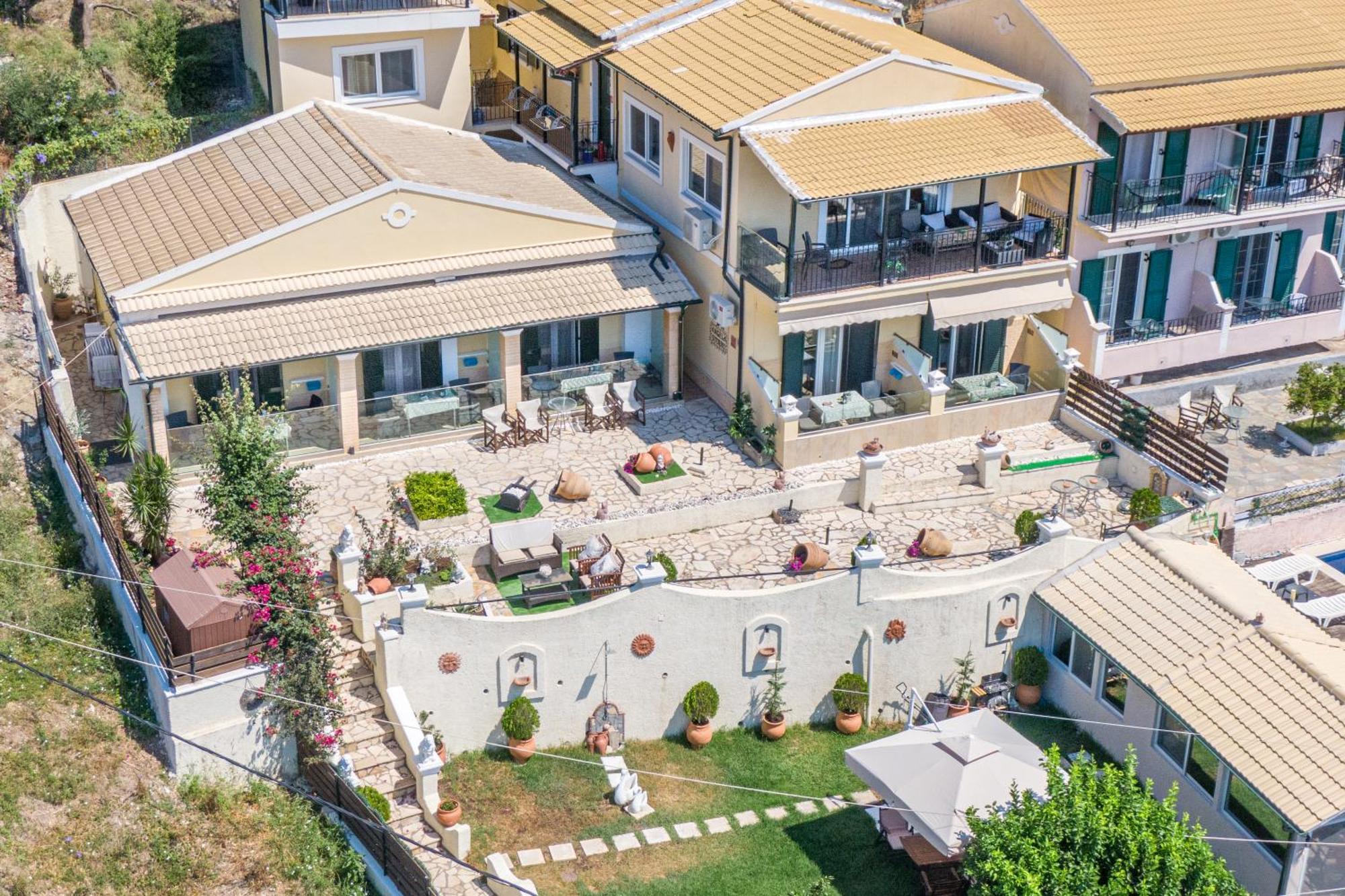 Angela Panorama Villa Paleokastritsa Exterior photo