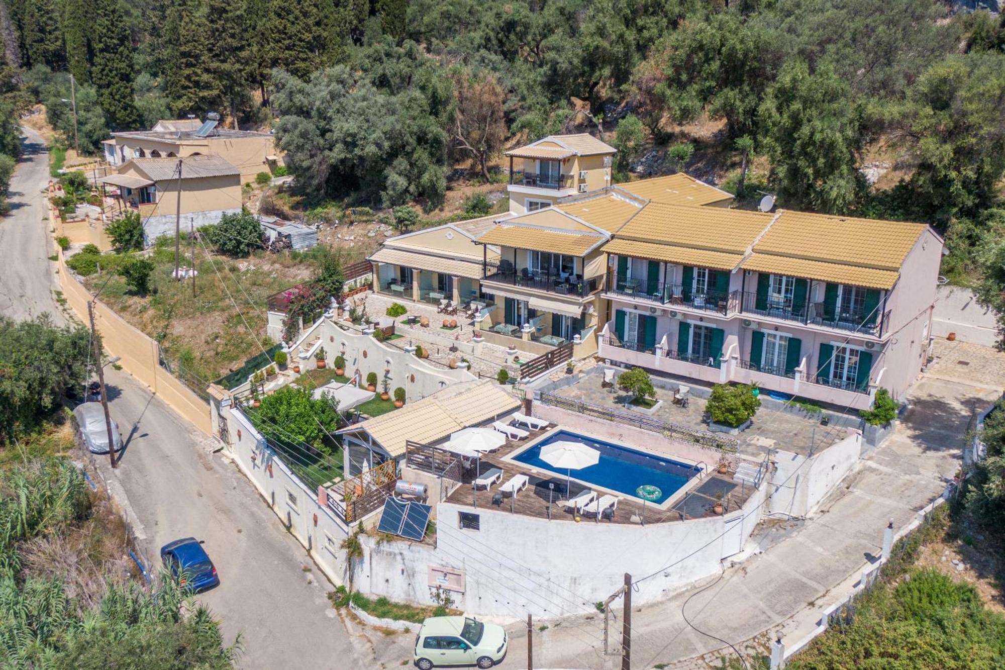 Angela Panorama Villa Paleokastritsa Exterior photo